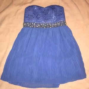 Blue Prom Dress